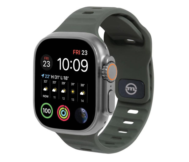 Mobile Origin Strap do Apple Watch 49/45/44/42mm olive green - 1249021 - zdjęcie